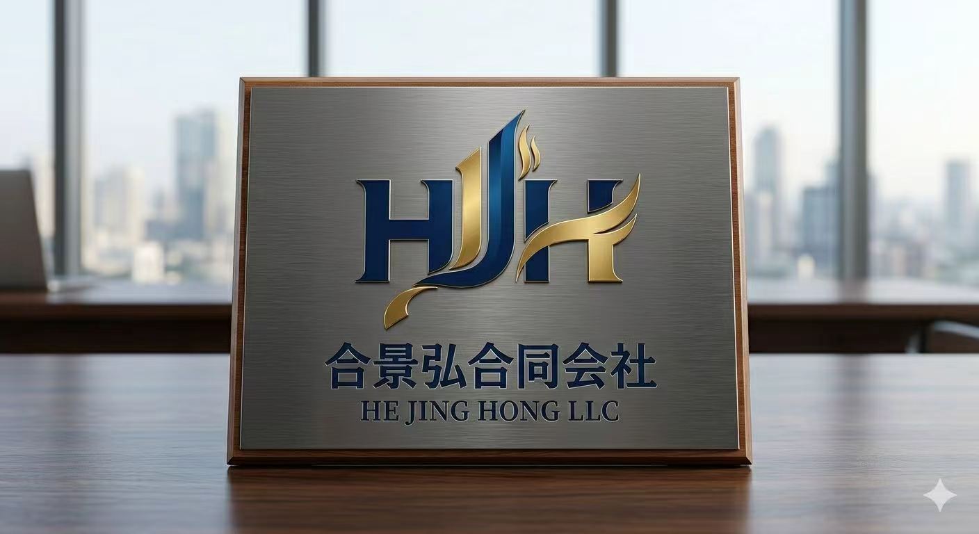 合景弘合同会社の社名サインイメージ